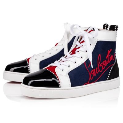 Zapatillas Navy Louis Christian Louboutin Hombre - Multicolor - 1215091O186